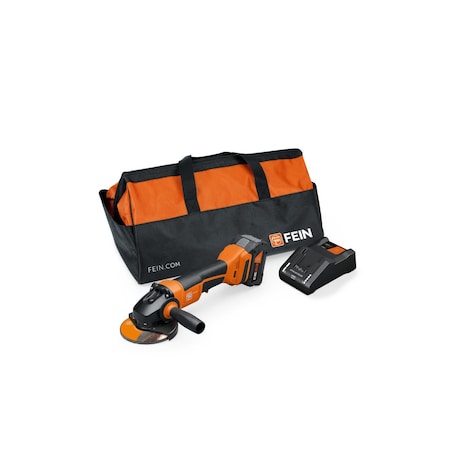 Fein 18V Angle Grinder Set, with Nylon Tool Bag CCG 18-125 BLPD AS Set